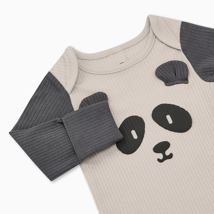 Panda Long Sleeve Bodysuit
