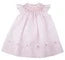 pearl flower fly sleeve bishop dress