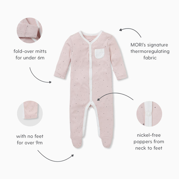 Pebble Snap-Up Sleep & Play One-Piece