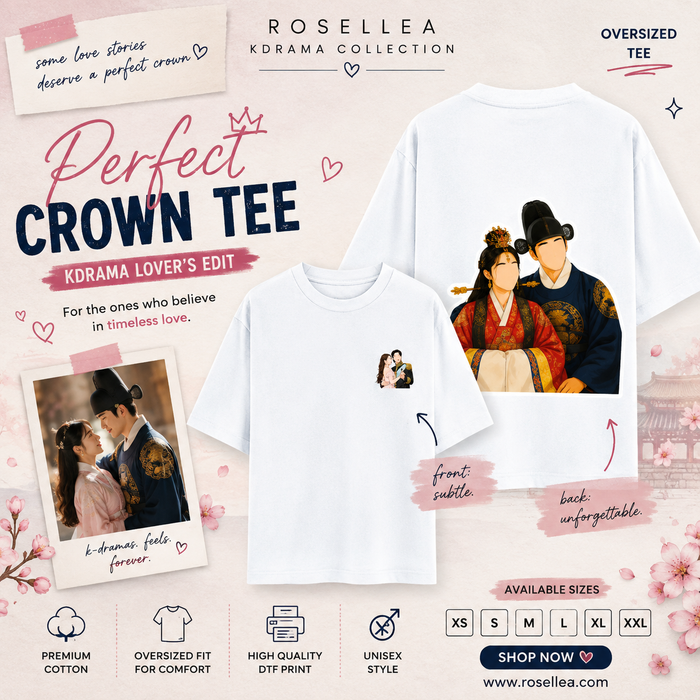Perfect Crown Oversized Tee