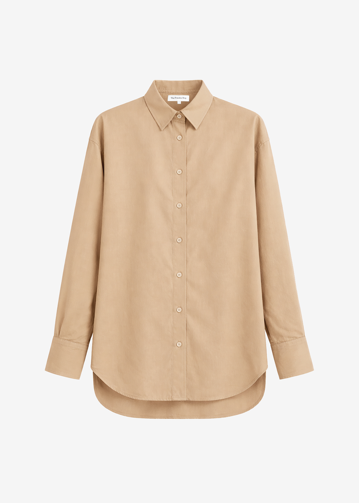 Peri Cotton Shirt - Camel