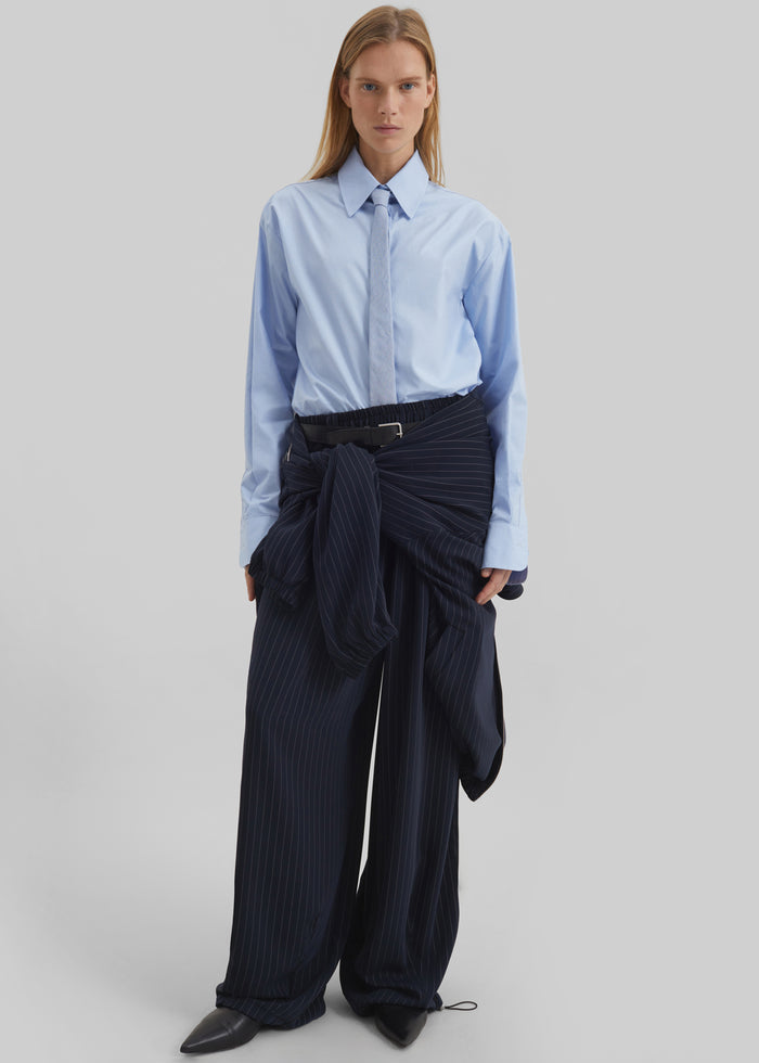 Peri Cotton Shirt - Light Blue