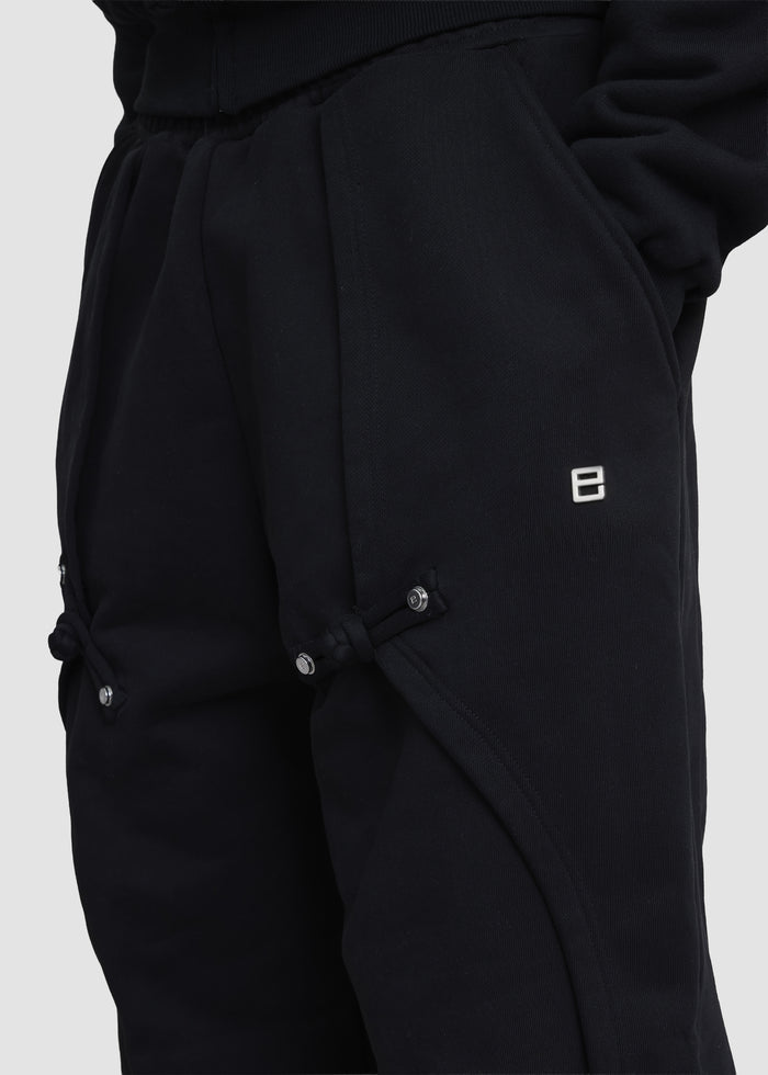 Pieces Uniques Ma Gua Joggers - Moshui Black