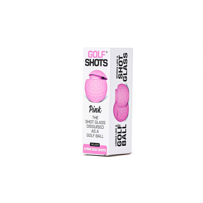Pink Golf Shots® - Golf Ball Shaped Shot Glass
