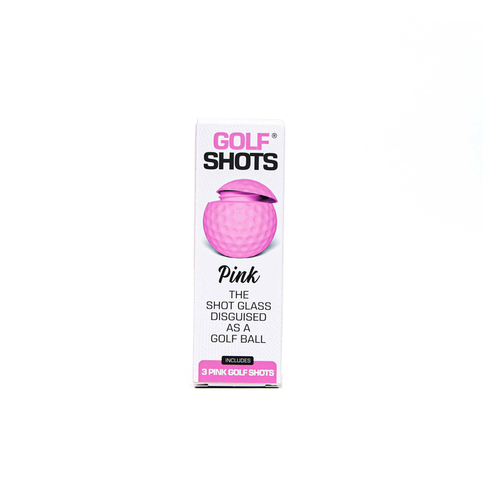 Pink Golf Shots® - Golf Ball Shaped Shot Glass