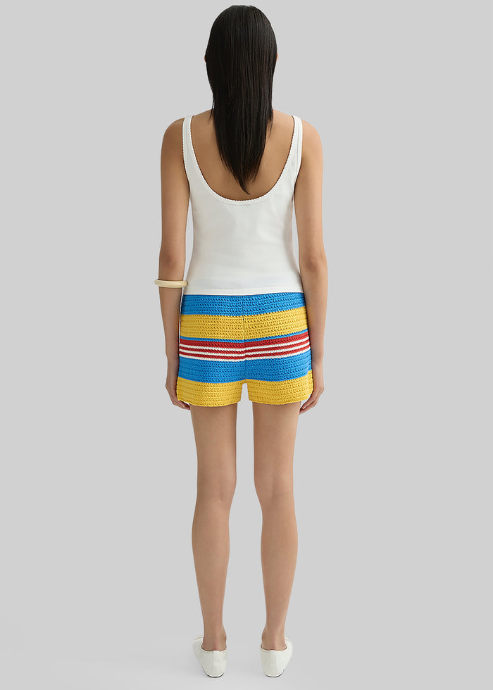 Posse Tammy Shorts - Blue Multistripe