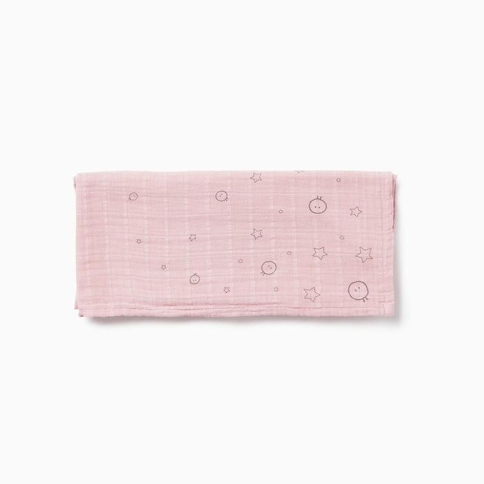 MORI Pre-Washed Large Muslin, blush