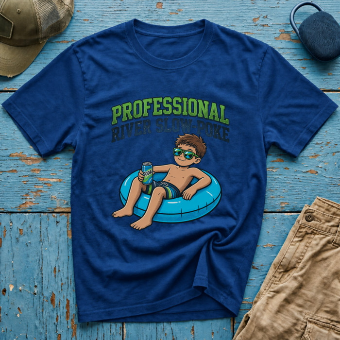 Professional River Slow Poke Little Dude Graphic T-Shirt