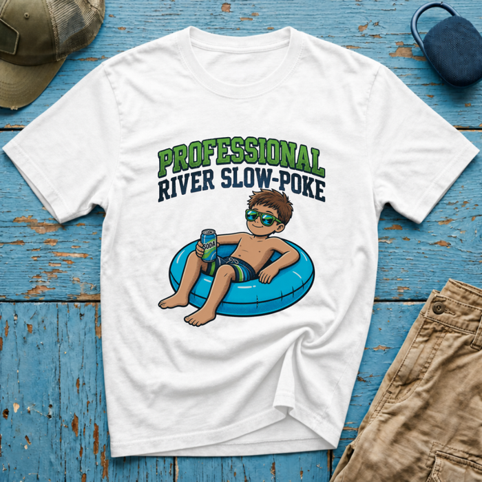 Professional River Slow Poke Little Dude Graphic T-Shirt