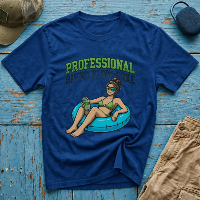 Professional River Slow Poke Young Chick Graphic T-Shirt