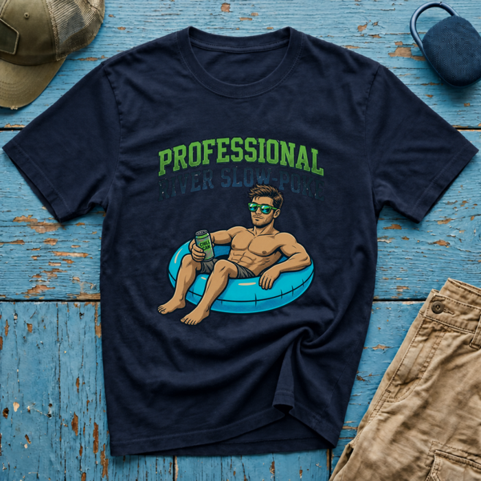 Professional River Slow Poke Young Dude Graphic T-Shirt