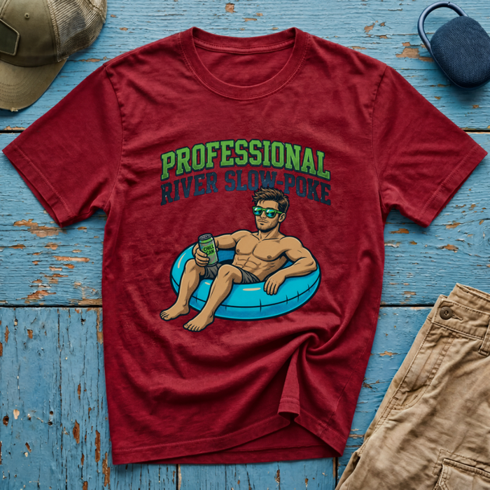 Professional River Slow Poke Young Dude Graphic T-Shirt