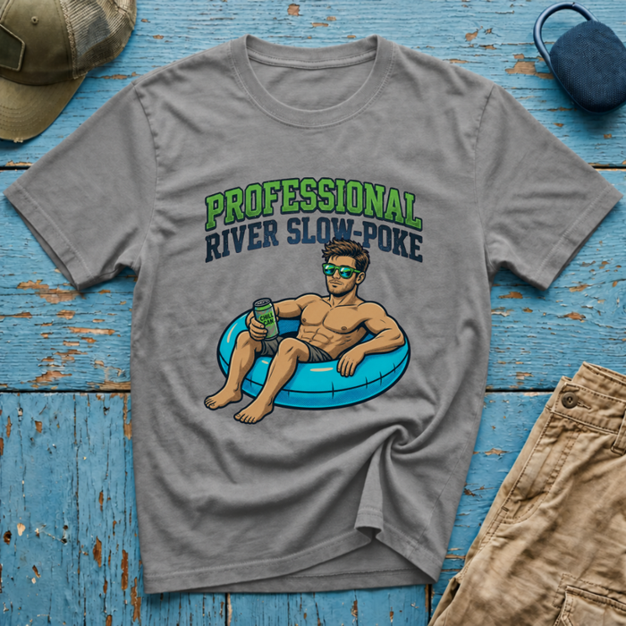 Professional River Slow Poke Young Dude Graphic T-Shirt