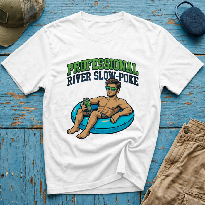 Professional River Slow Poke Young Dude Graphic T-Shirt
