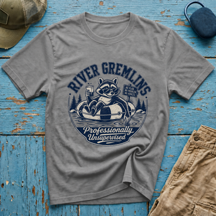 Professionally Unsupervised Graphic T-Shirt