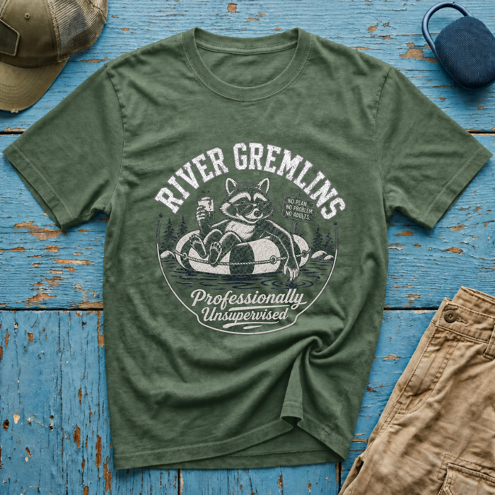 Professionally Unsupervised Graphic T-Shirt