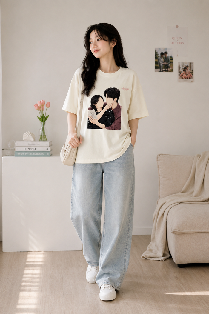 Queen of Tears Oversized Tee