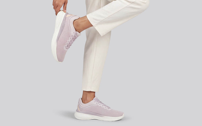 lilac/white