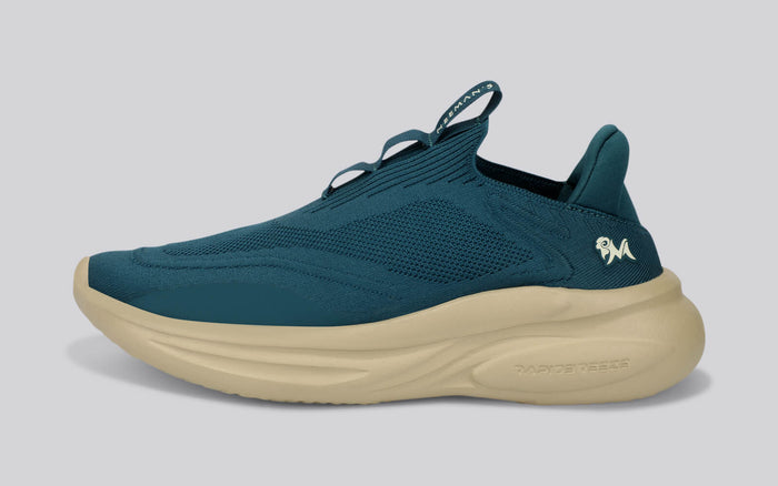 teal/ecru