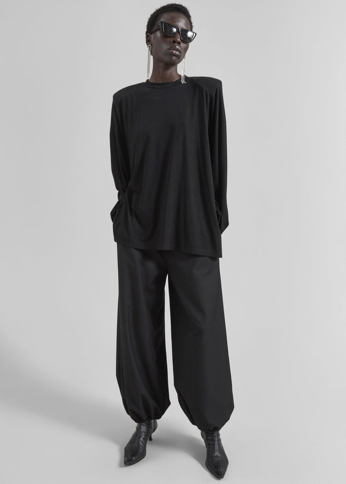 Ravvi Soft Padded Top - Black