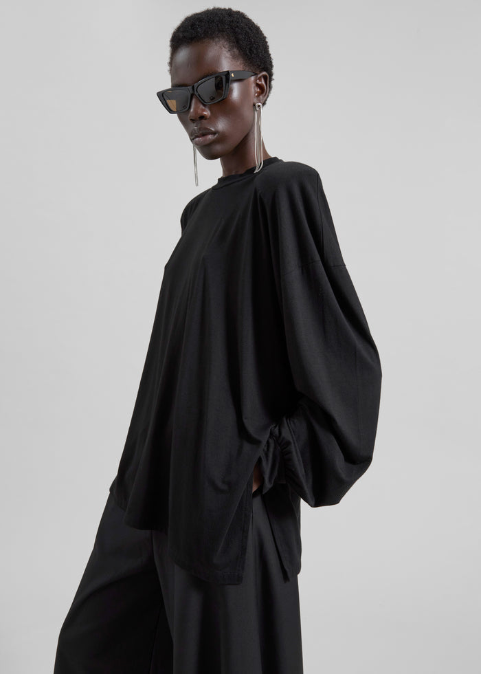 Ravvi Soft Padded Top - Black