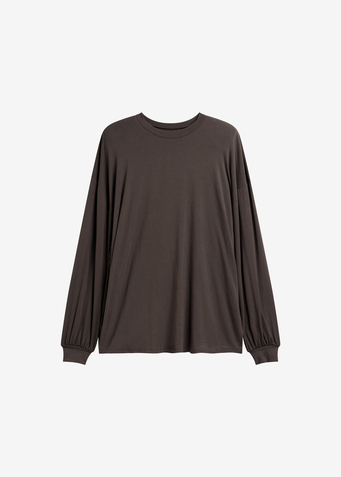 Ravvi Soft Padded Top - Brown