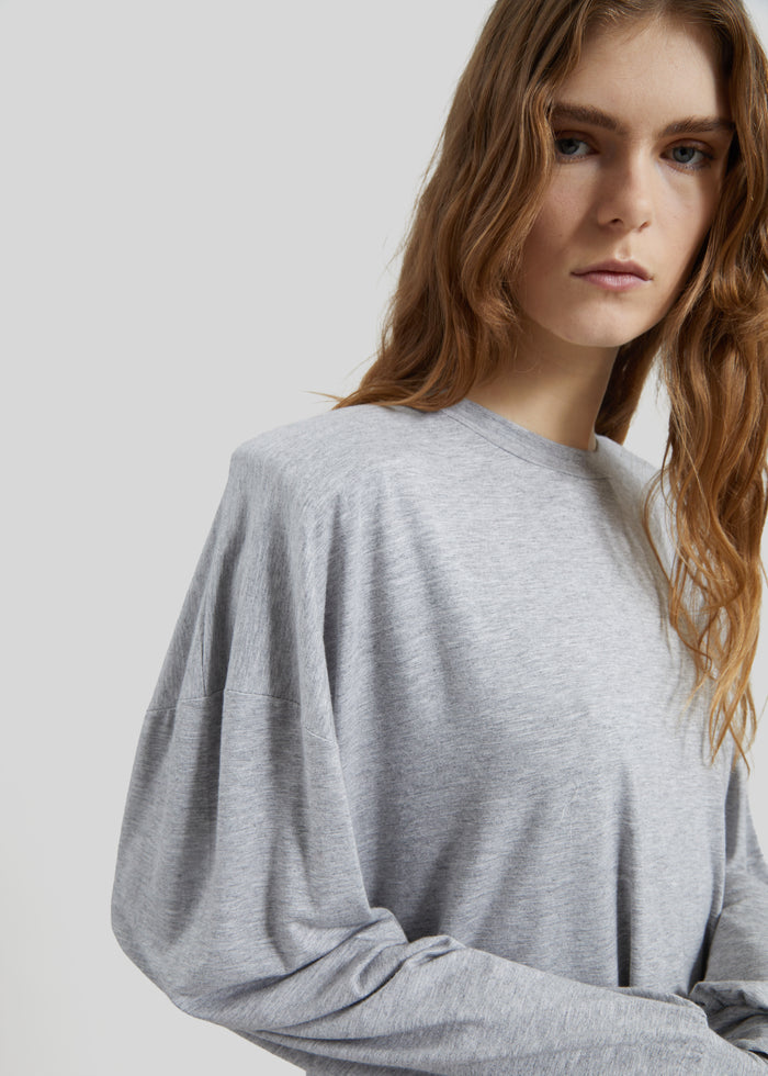 Ravvi Soft Padded Top - Grey