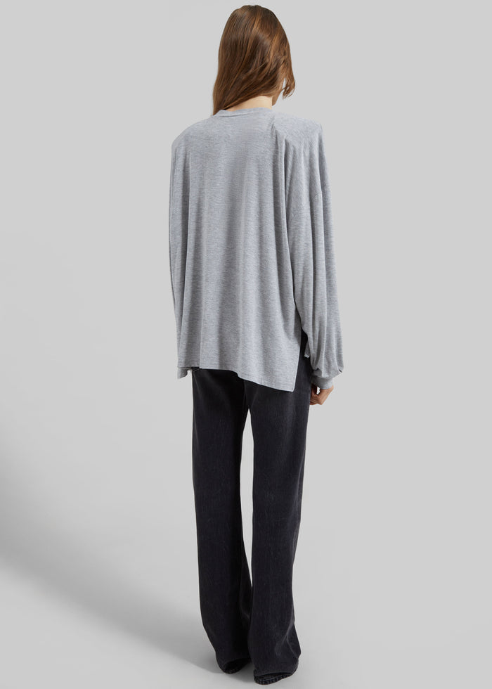 Ravvi Soft Padded Top - Grey