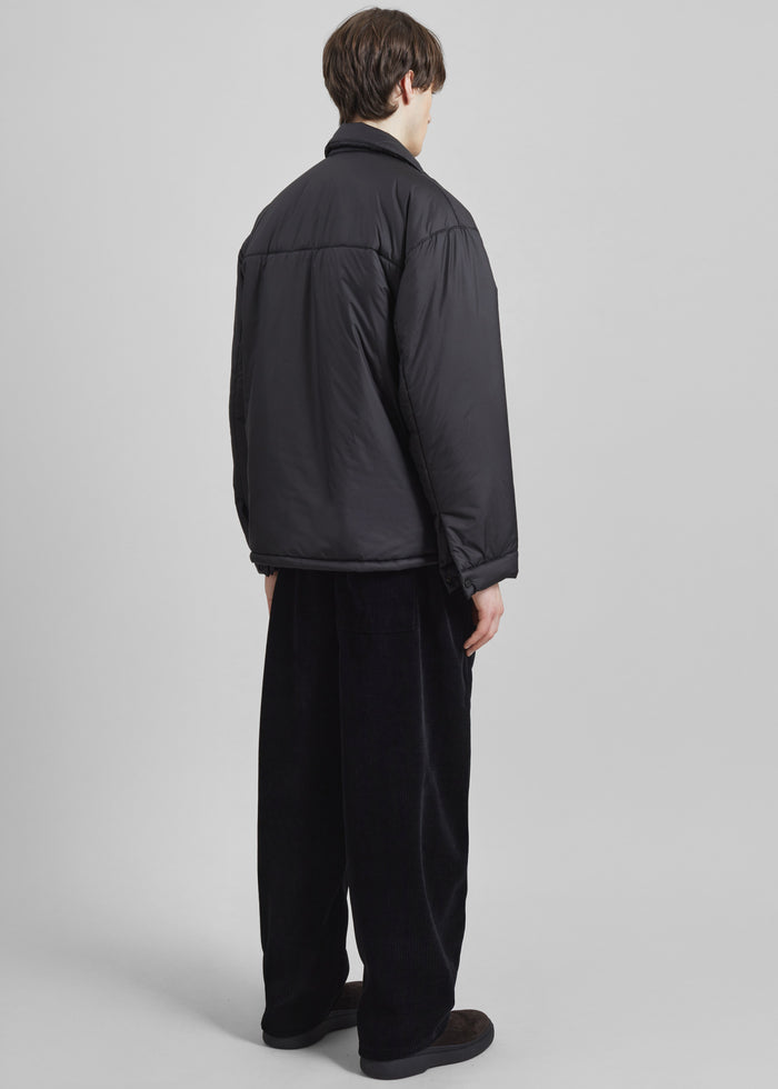 Reffroy Puffer Overshirt - Black