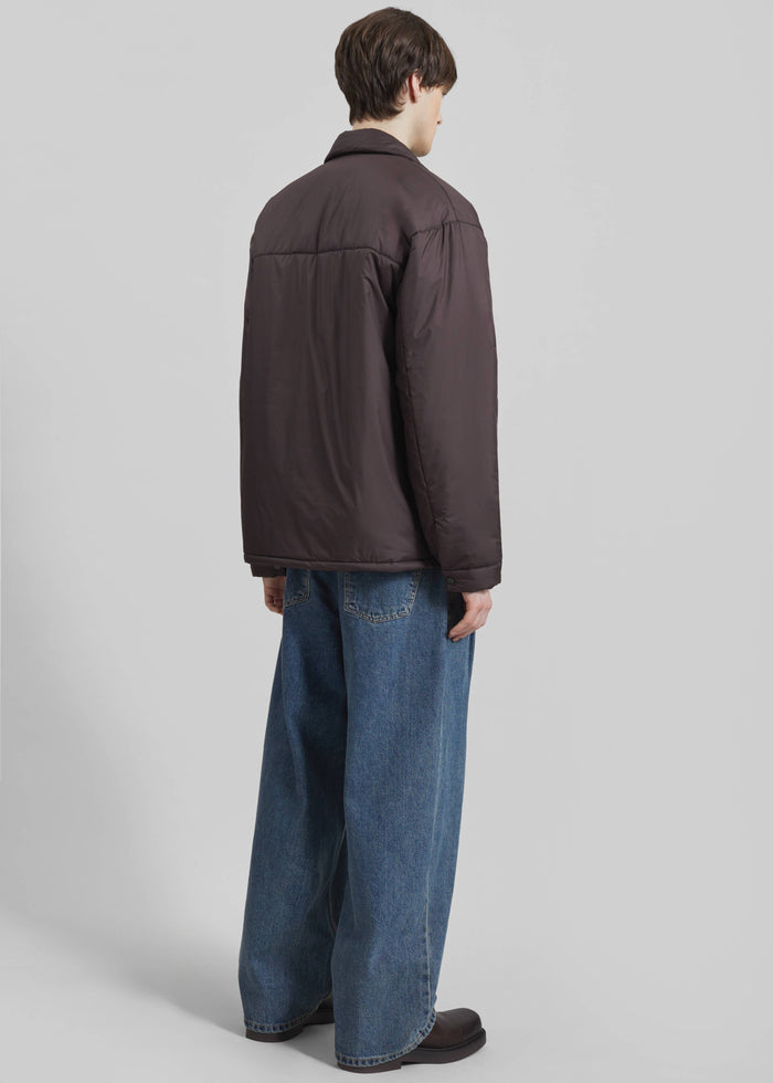 Reffroy Puffer Overshirt - Brown