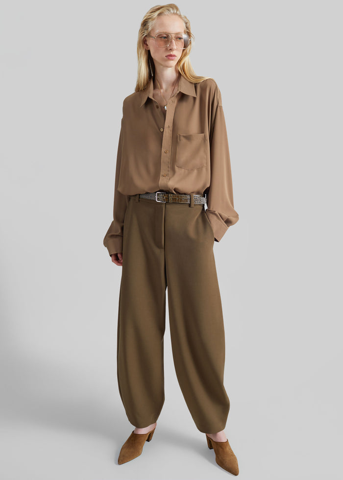 Rema Shirt - Khaki Brown