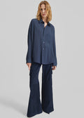 Rema Shirt - Slate Blue