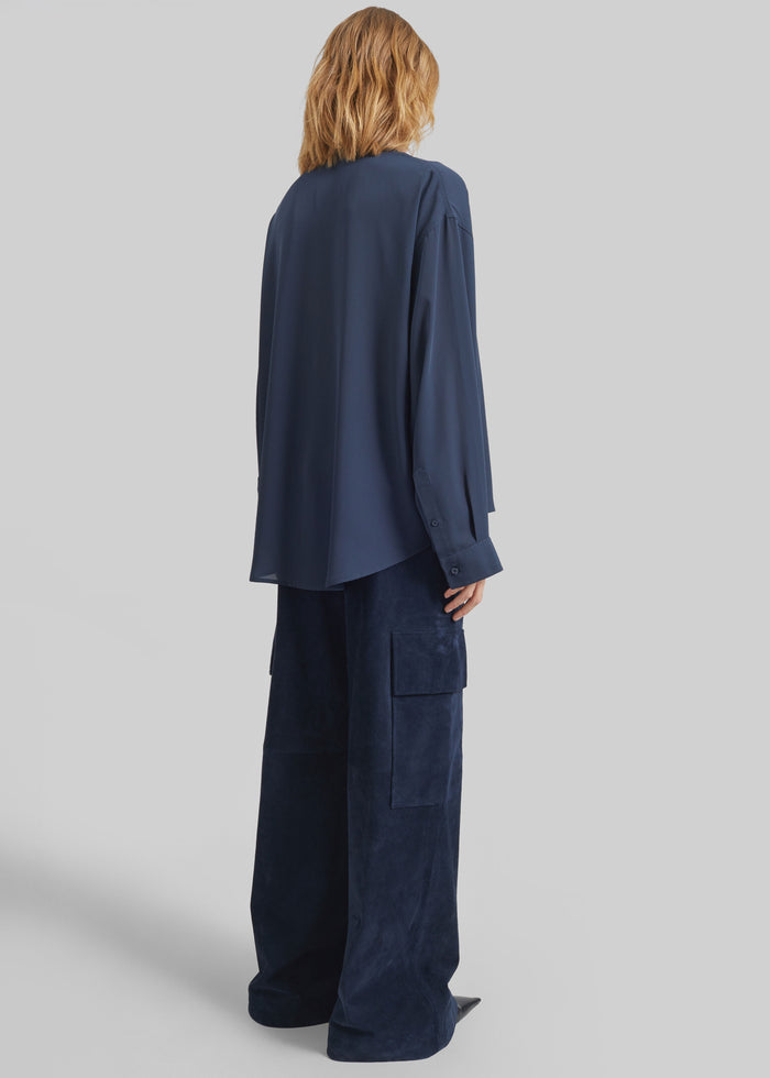 Rema Shirt - Slate Blue