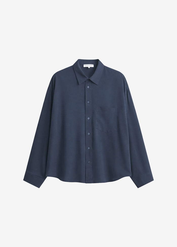Rema Shirt - Slate Blue