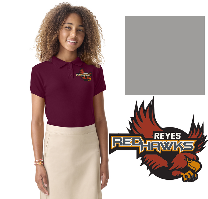 Reyes Girls Cotton Polos