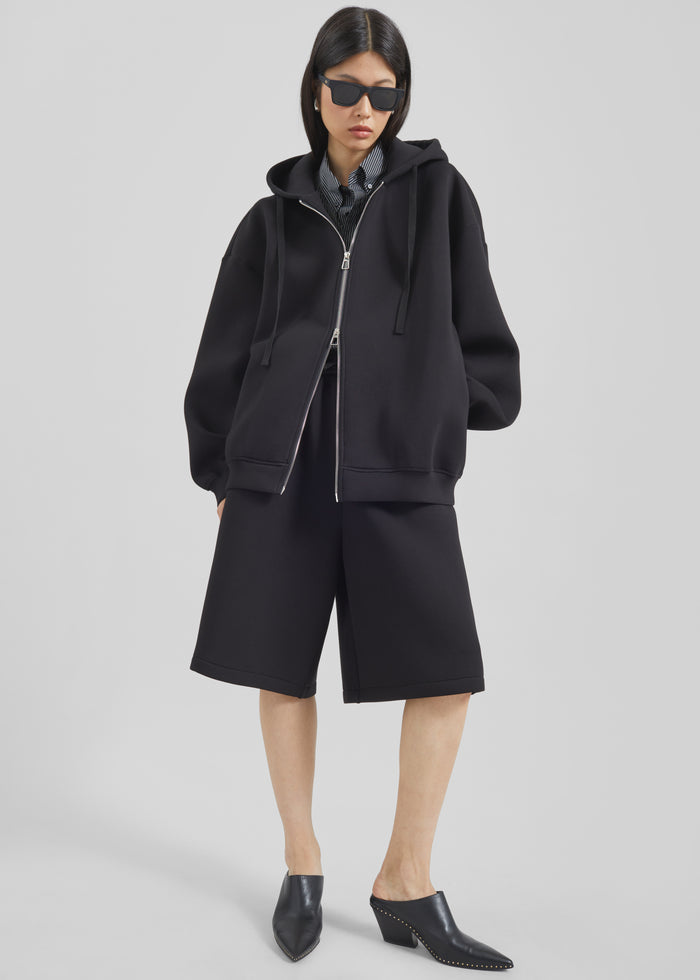 Rian Oversized Hoodie - Black