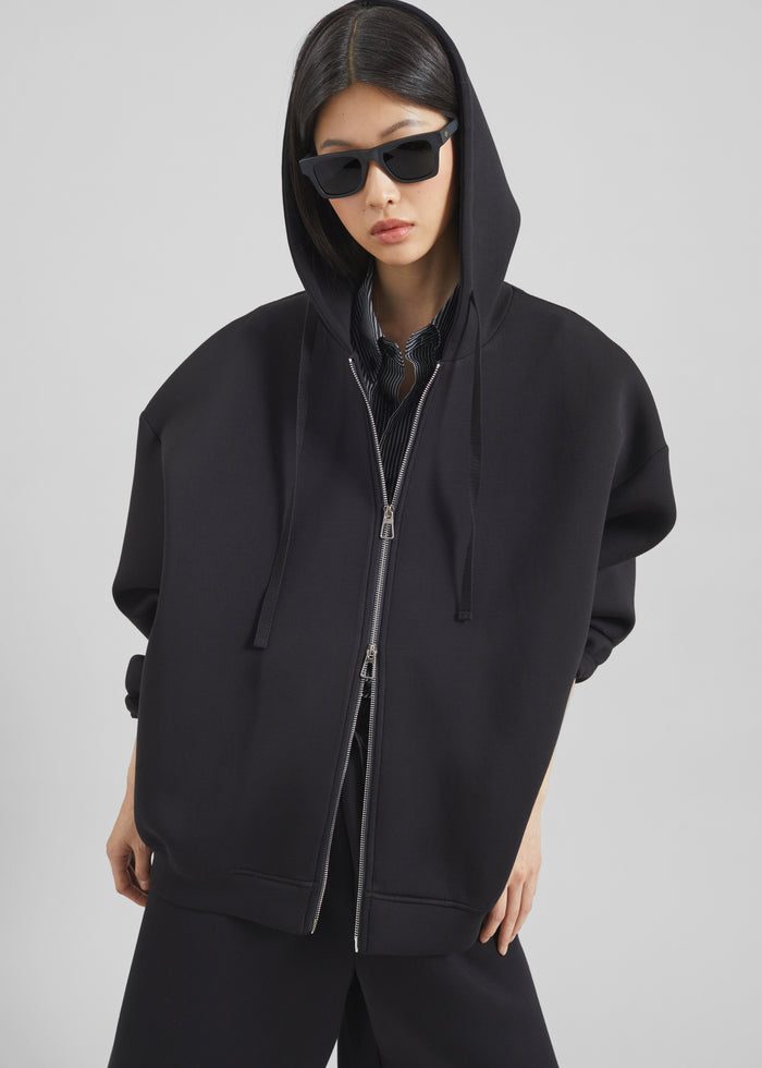 Rian Oversized Hoodie - Black