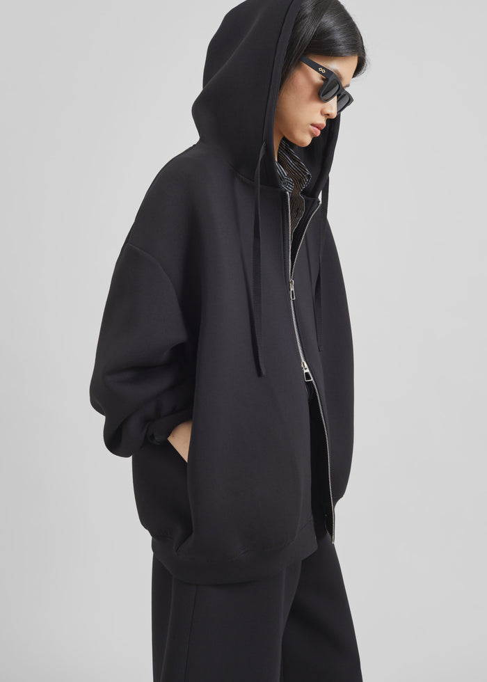 Rian Oversized Hoodie - Black