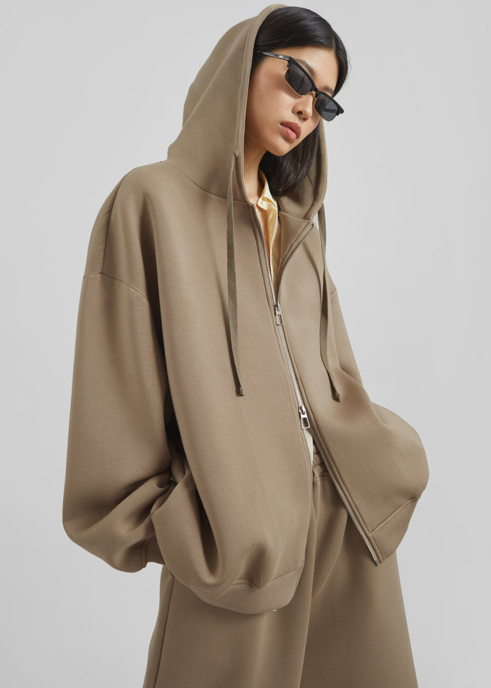 Rian Oversized Hoodie - Camel