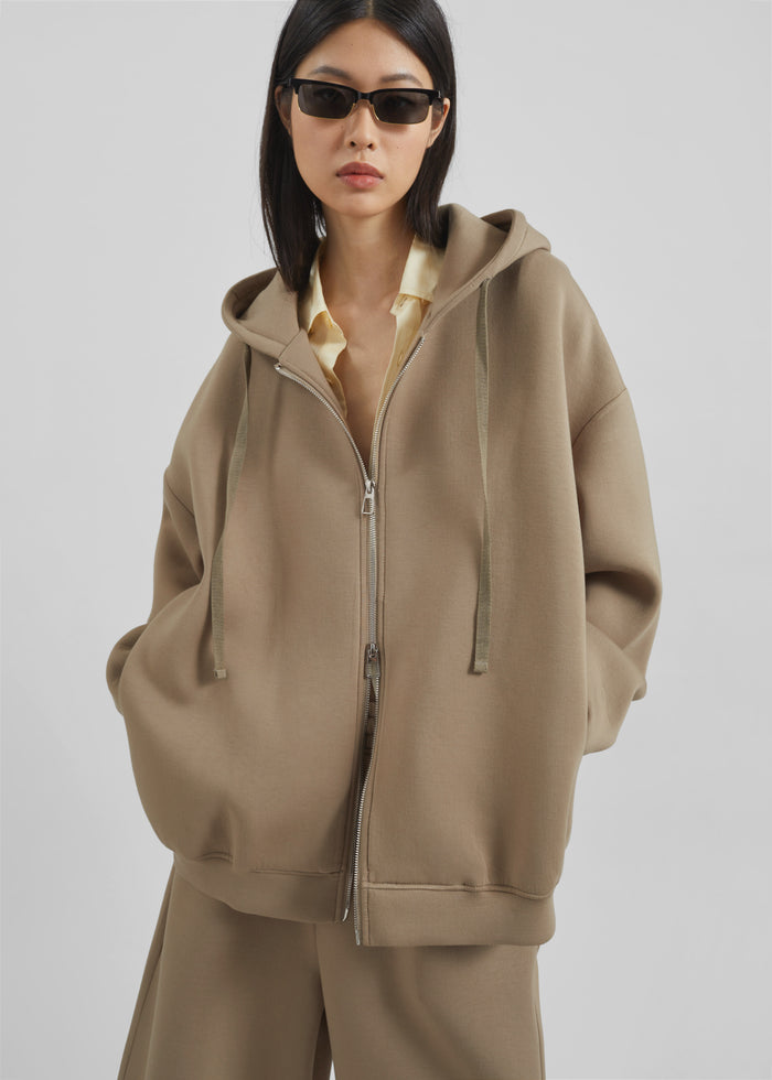 Rian Oversized Hoodie - Camel