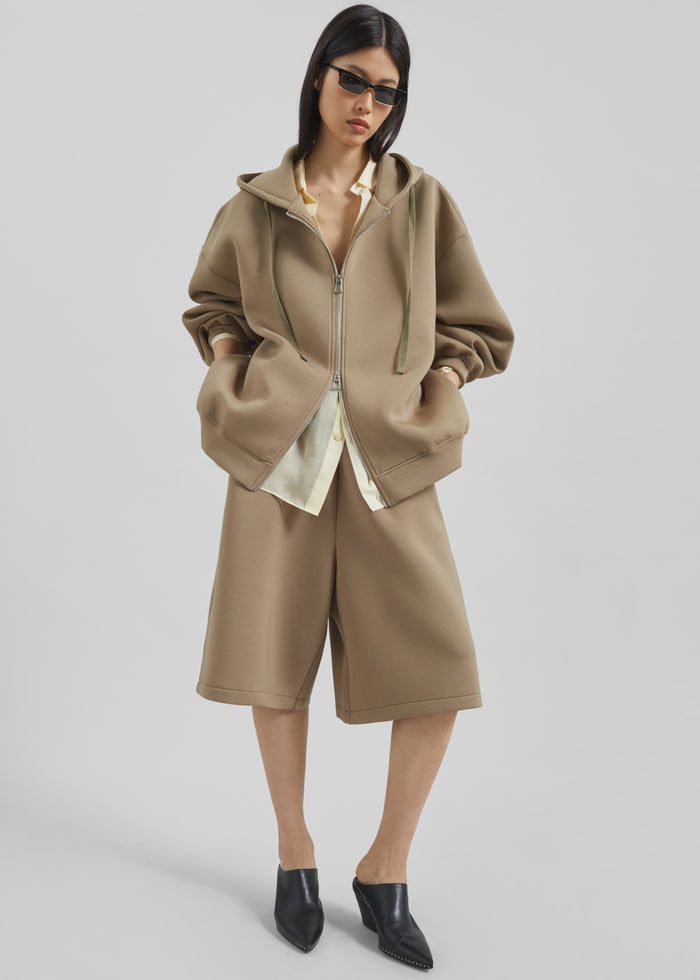 Rian Oversized Hoodie - Camel