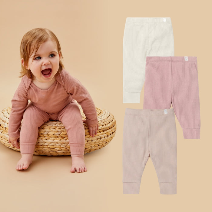 Ribbed Leggings 3 Pack