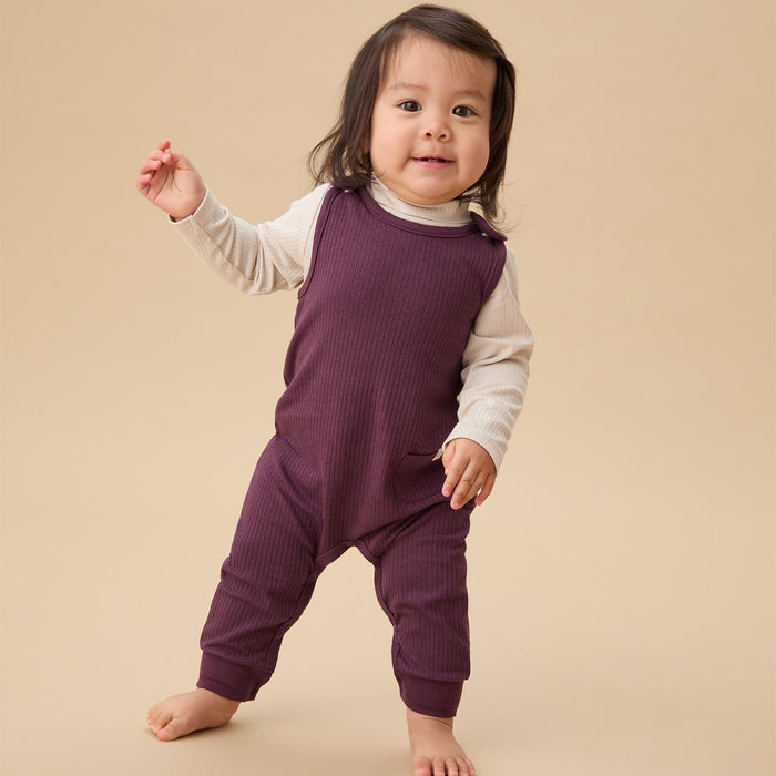Ribbed Overalls