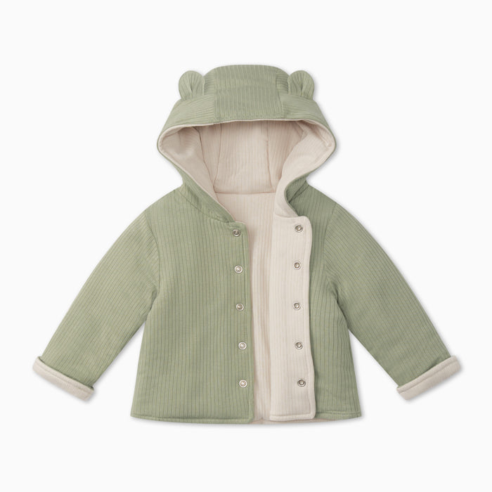 Ribbed Reversible Coat