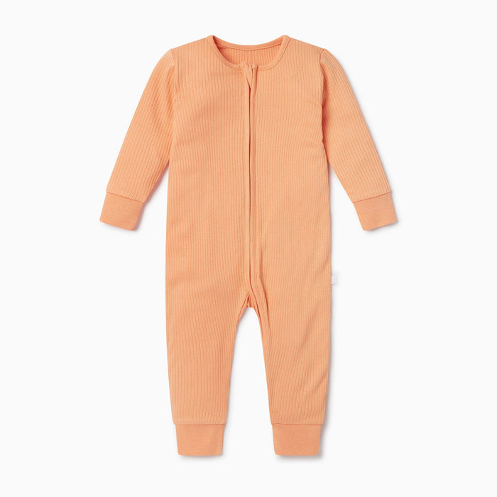 Ribbed Orange / 9 - 12 M