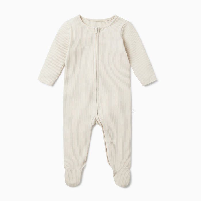 Ribbed Ecru / Newborn