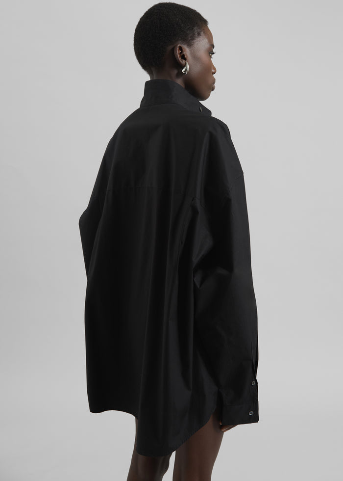 Riken Oversized Shirt - Black