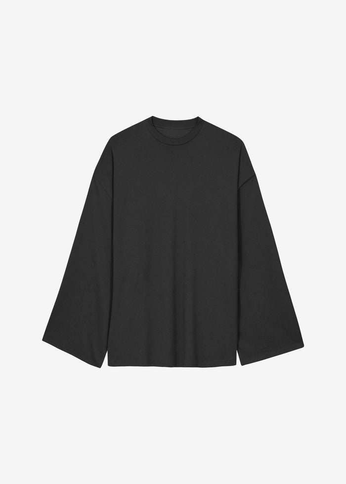 Rio Oversized Sleeve Tee - Black