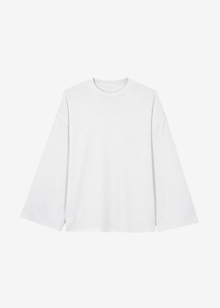 Rio Oversized Sleeve Tee - White