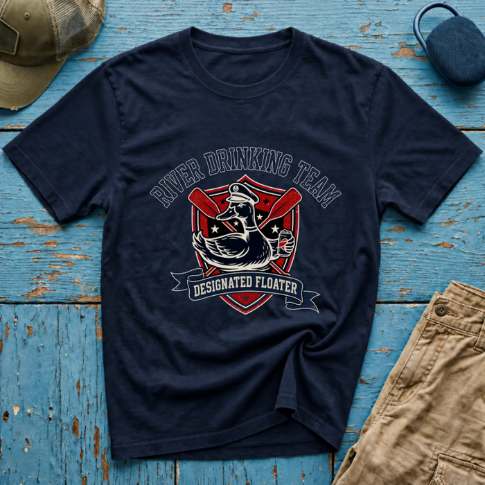 River Drinking Team Graphic T-Shirt
